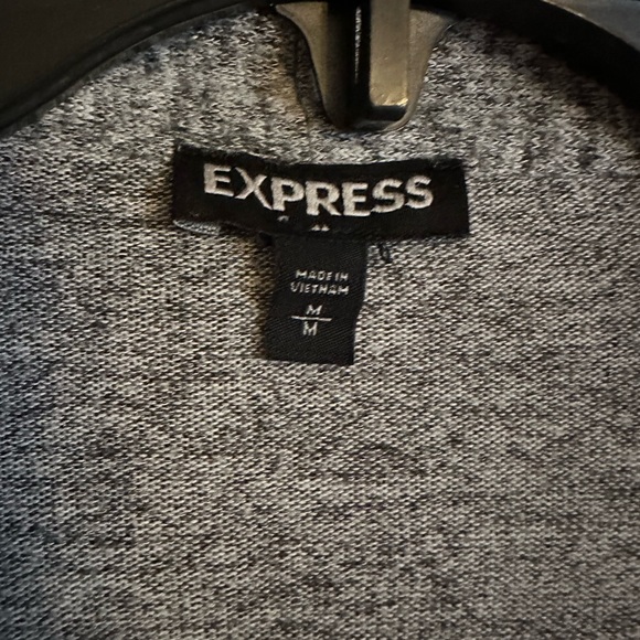 Express Grey Heather Cardigan size medium - Picture 2 of 2